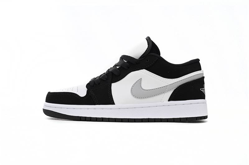 Air Jordan 1 Low Black And White Gray