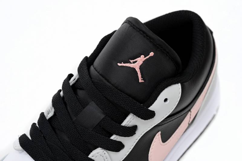 Air Jordan 1 Low Black Grey Pink