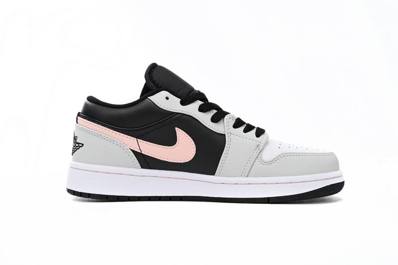 Air Jordan 1 Low Black Grey Pink