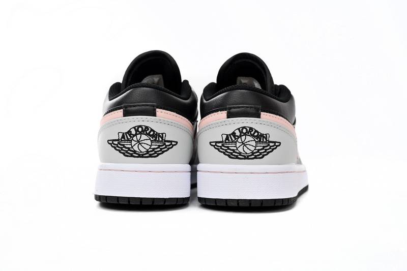 Air Jordan 1 Low Black Grey Pink