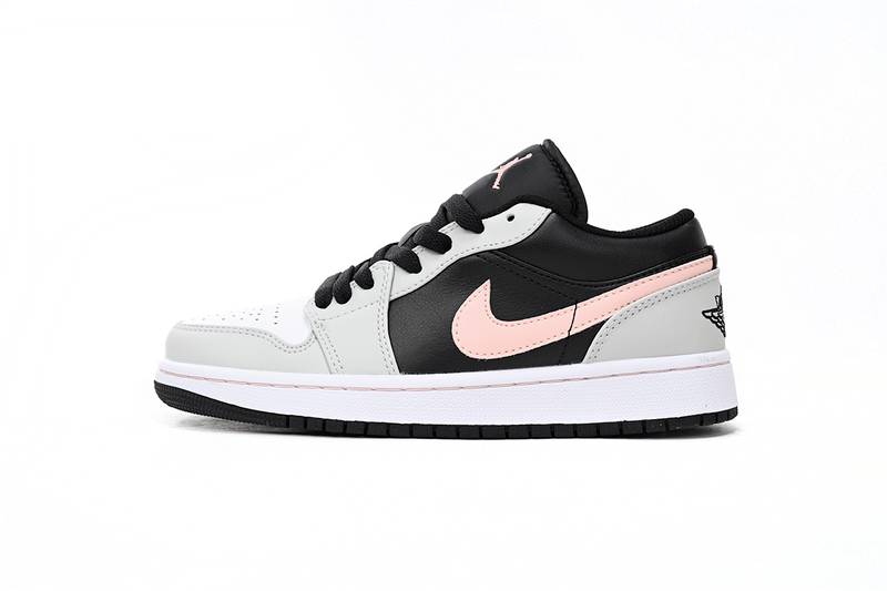 Air Jordan 1 Low Black Grey Pink