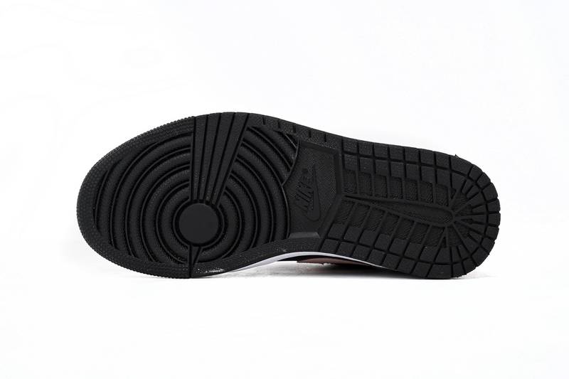 Air Jordan 1 Low Black Grey Pink