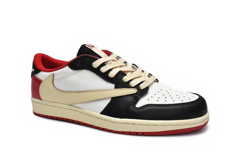 Air Jordan 1 Low Black Red x Travis Scott