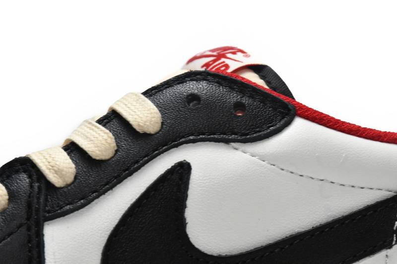 Air Jordan 1 Low Black Red x Travis Scott