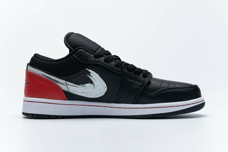 Air Jordan 1 Low Brushstroke Swoosh