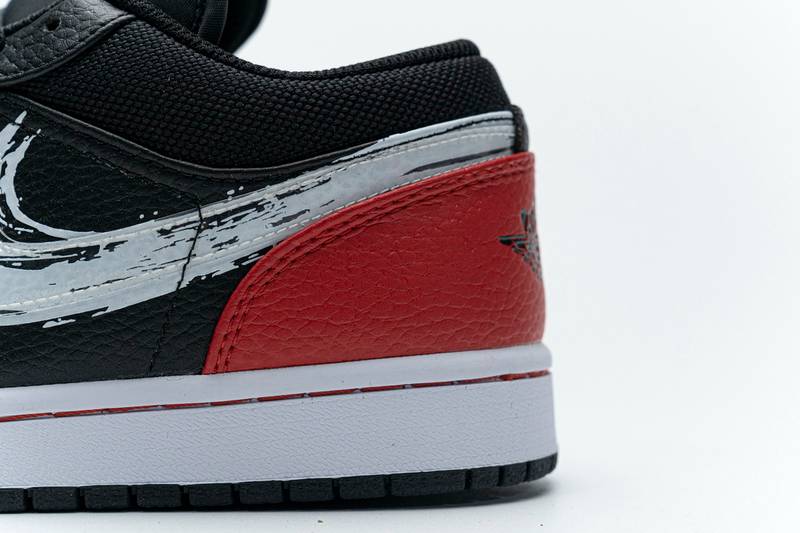 Air Jordan 1 Low Brushstroke Swoosh