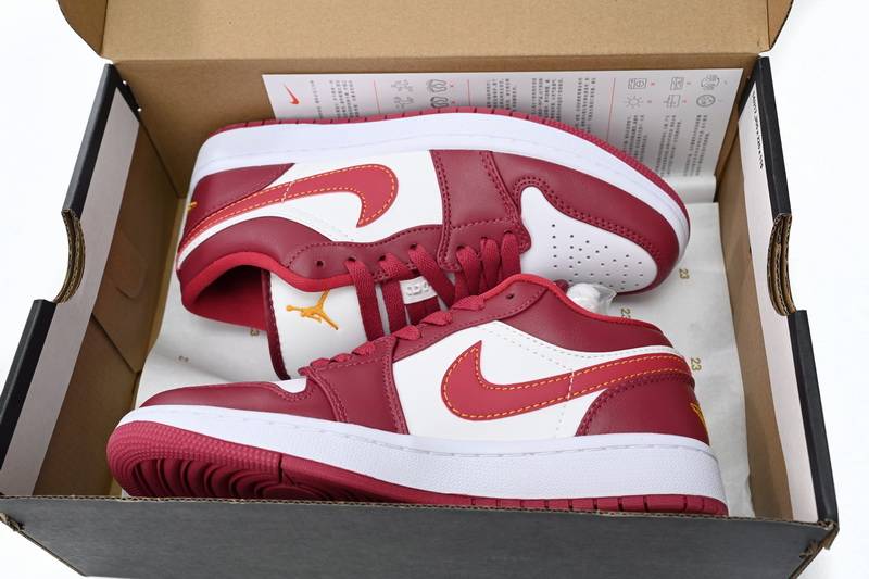 Air Jordan 1 Low Cardinal Red