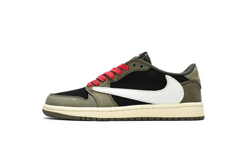 Air Jordan 1 Low Dark Green x Travis Scott