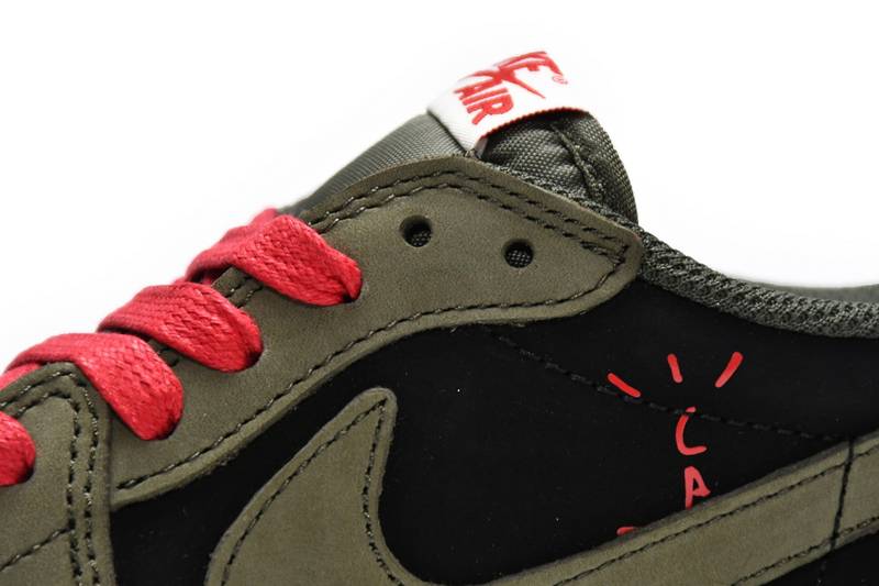 Air Jordan 1 Low Dark Green x Travis Scott