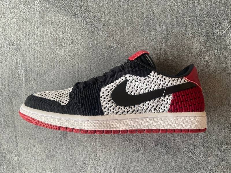 Air Jordan 1 Low Flyknit Black Toe