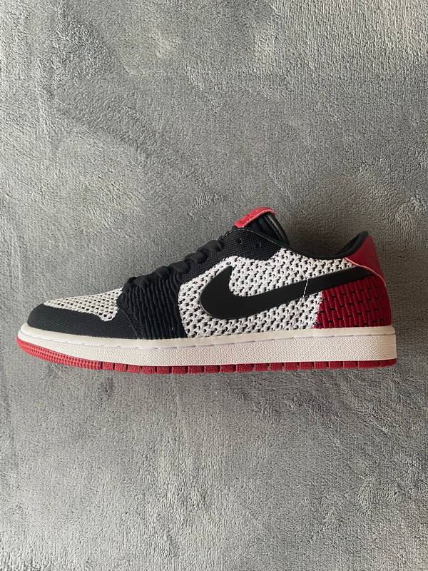 Air Jordan 1 Low Flyknit Black Toe