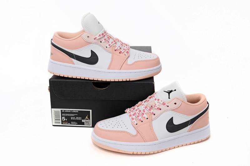 Air Jordan 1 Low Light Arctic Orange Pink