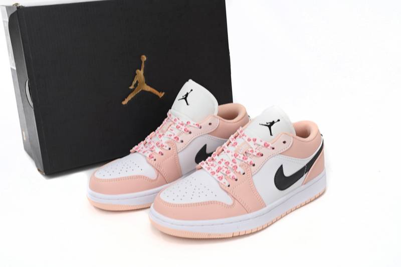 Air Jordan 1 Low Light Arctic Orange Pink