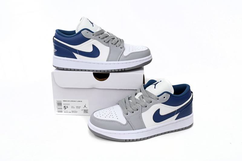 Air Jordan 1 Low Stealth French Blue