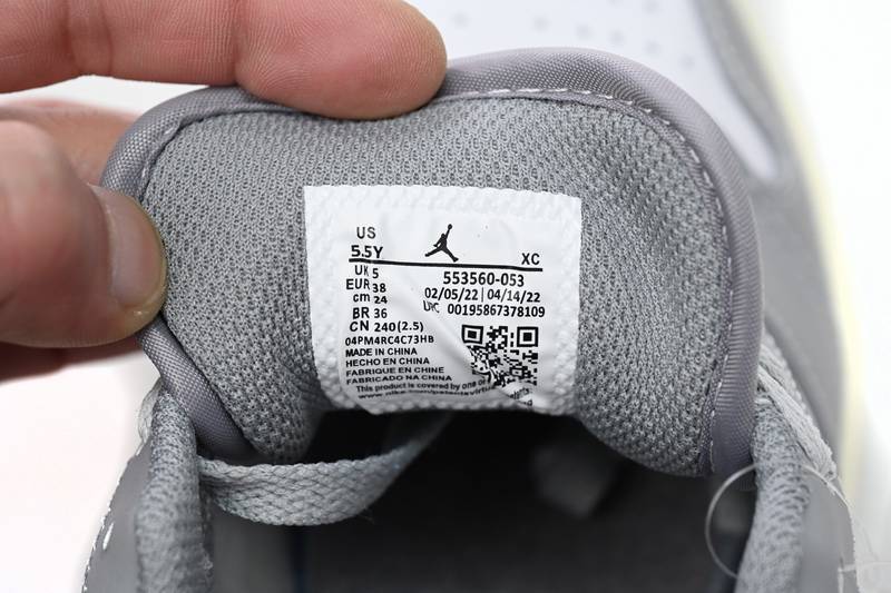 Air Jordan 1 Low Vintage Grey