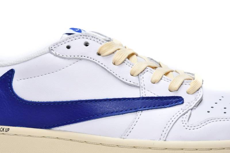 Air Jordan 1 Low White Blue x Travis Scott