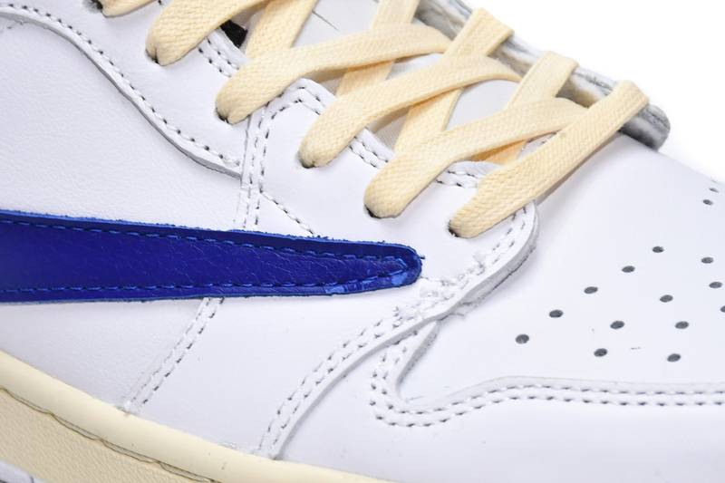 Air Jordan 1 Low White Blue x Travis Scott