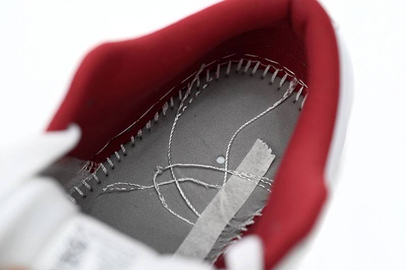 Air Jordan 1 Low White Gym Red Black