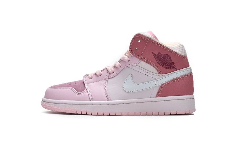 Air Jordan 1 Mid Digital Pink