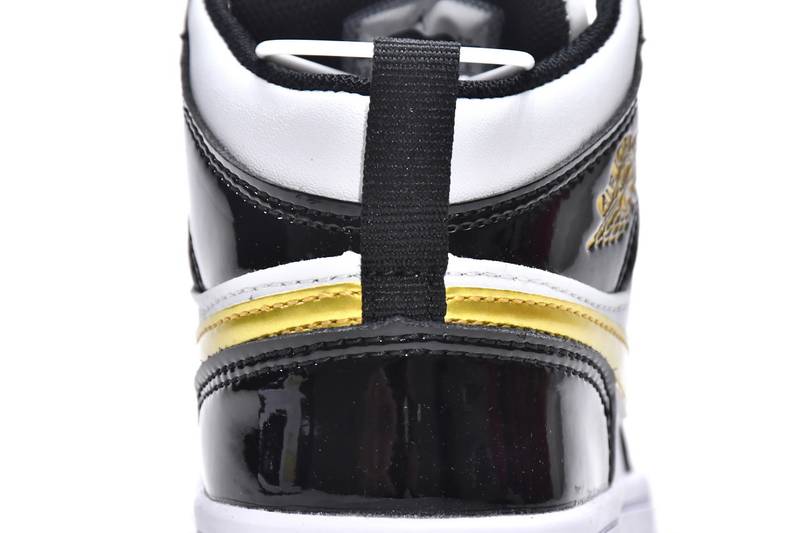 Air Jordan 1 Mid PS Black Gold（Kids）