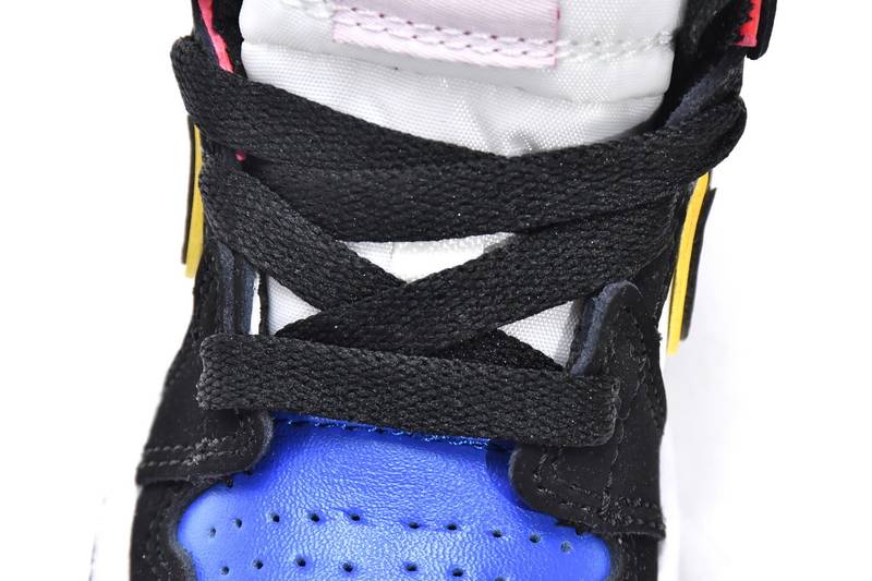 Air Jordan 1 Mid PS Lakers Top 3(Kids)