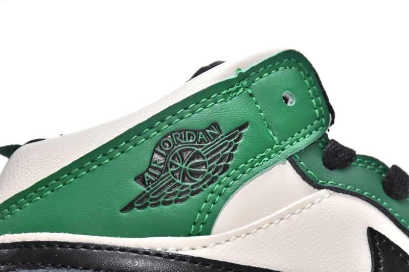 Air Jordan 1 Mid PS Pine Green(Kids)