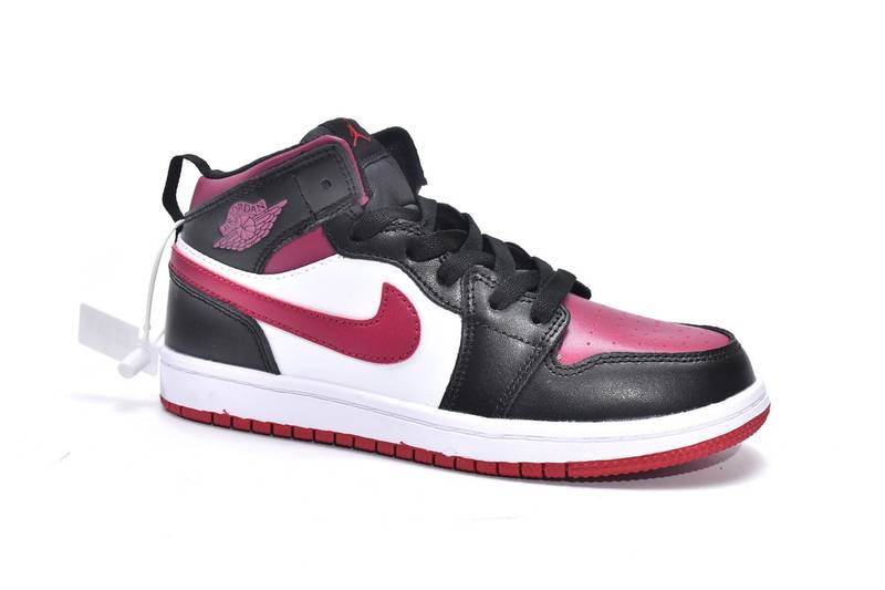 Air Jordan 1 Mid PS Red Black Toe（kids）