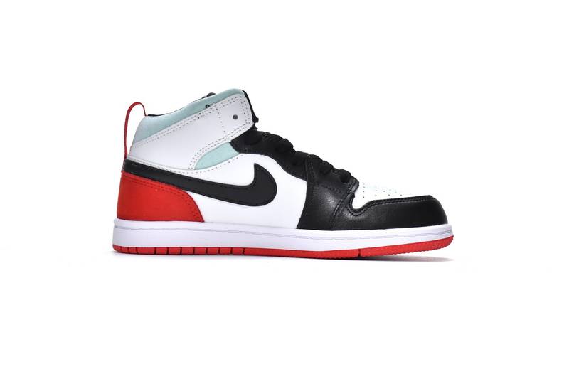 Air Jordan 1 Mid PS Red Black Toe（Kids）