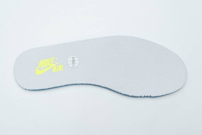 Air Jordan 1 Retro High White Black Volt University Gold