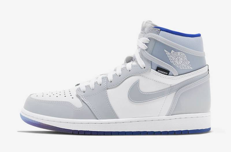 Air Jordan 1 Retro High Zoom White Racer Blue