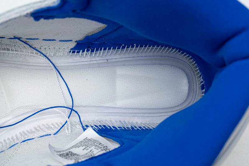 Air Jordan 1 Retro High Zoom White Racer Blue