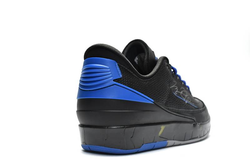 Air Jordan 2 Retro Low SP Off-White Black Blue