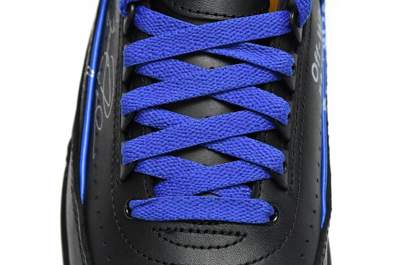 Air Jordan 2 Retro Low SP Off-White Black Blue