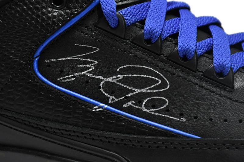 Air Jordan 2 Retro Low SP Off-White Black Blue