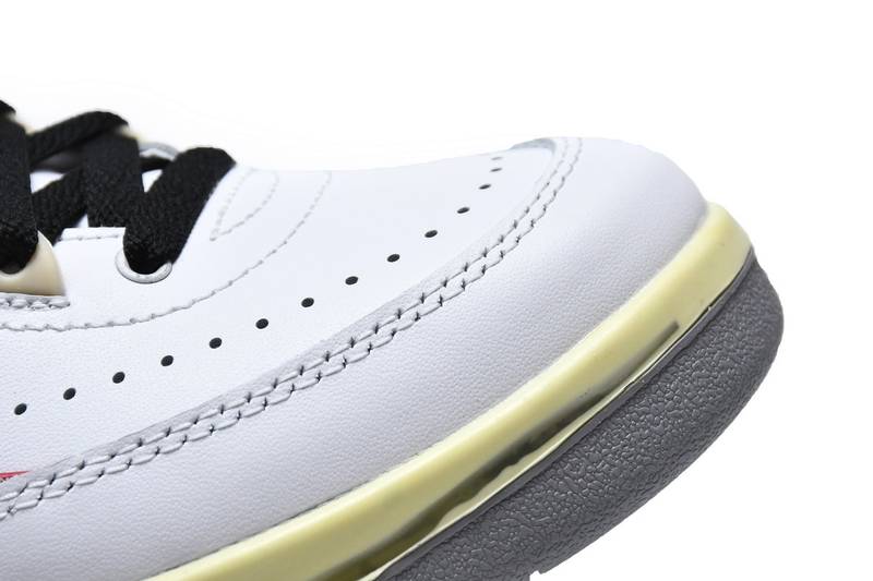 Air Jordan 2 Retro Low SP Off-White White Red
