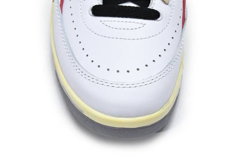 Air Jordan 2 Retro Low SP Off-White White Red