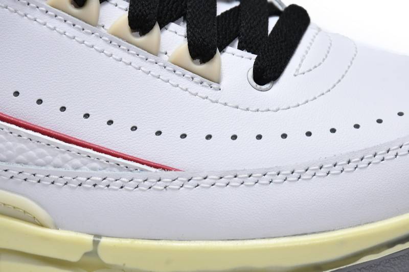 Air Jordan 2 Retro Low SP Off-White White Red