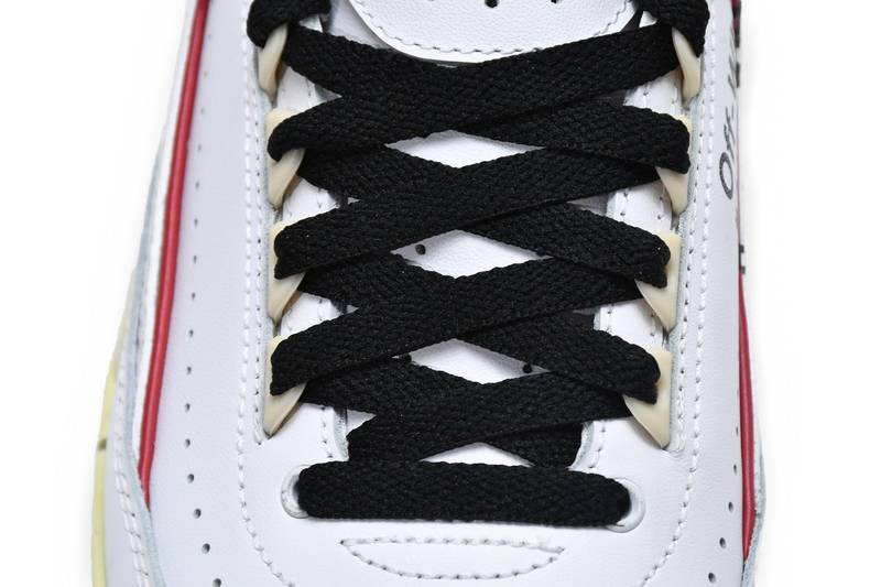 Air Jordan 2 Retro Low SP Off-White White Red