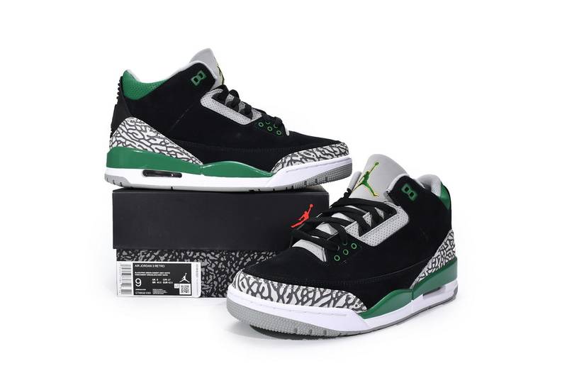 Air Jordan 3 Retro Pine Green