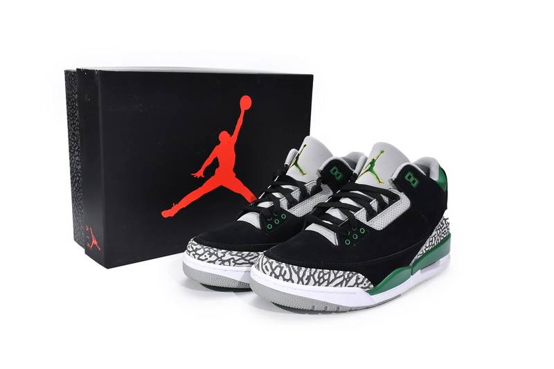 Air Jordan 3 Retro Pine Green