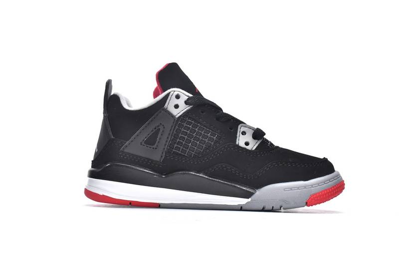 Air Jordan 4 Retro PS Bred(Kids)