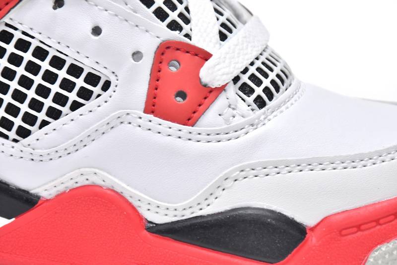 Air Jordan 4 Retro PS Fire Red(Kids)