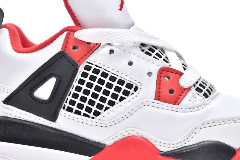 Air Jordan 4 Retro PS Fire Red(Kids)