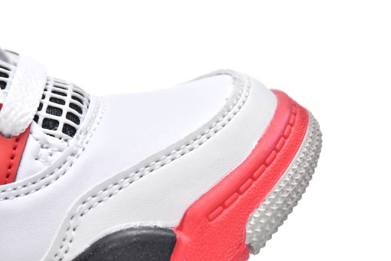 Air Jordan 4 Retro PS Fire Red(Kids)