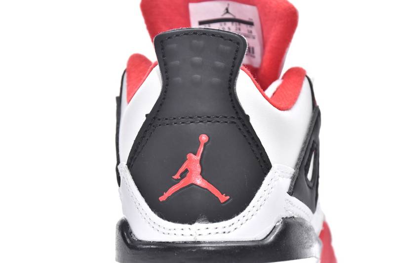 Air Jordan 4 Retro PS Fire Red(Kids)