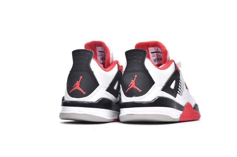 Air Jordan 4 Retro PS Fire Red(Kids)