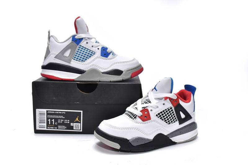Air Jordan 4 Retro PS What The 4(Kids)