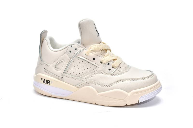 Air Jordan 4 Retro Sail (Kids)
