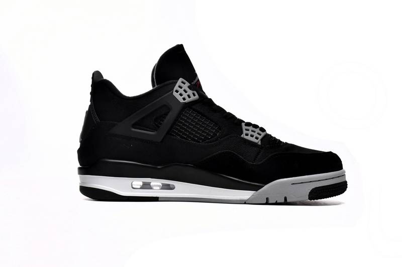 Air Jordan 4 Retro SE Black Canvas