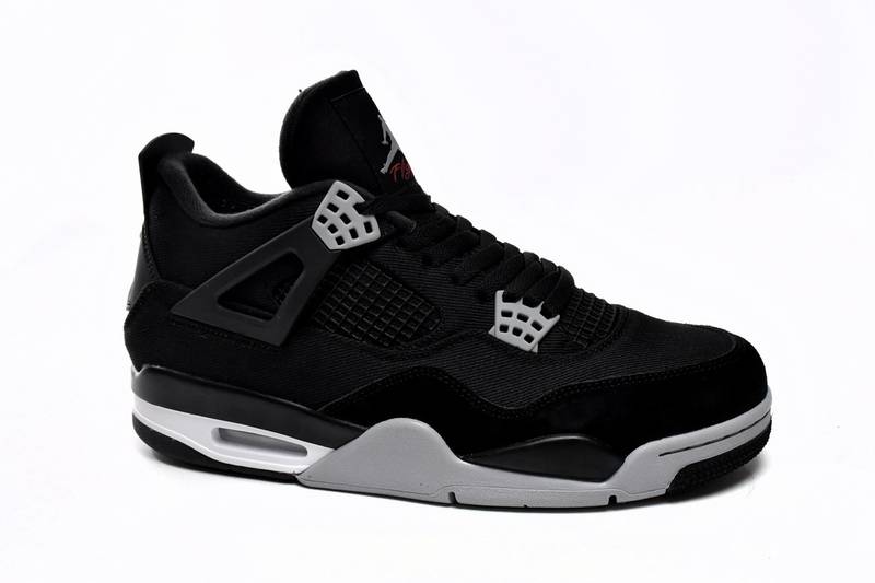 Air Jordan 4 Retro SE Black Canvas